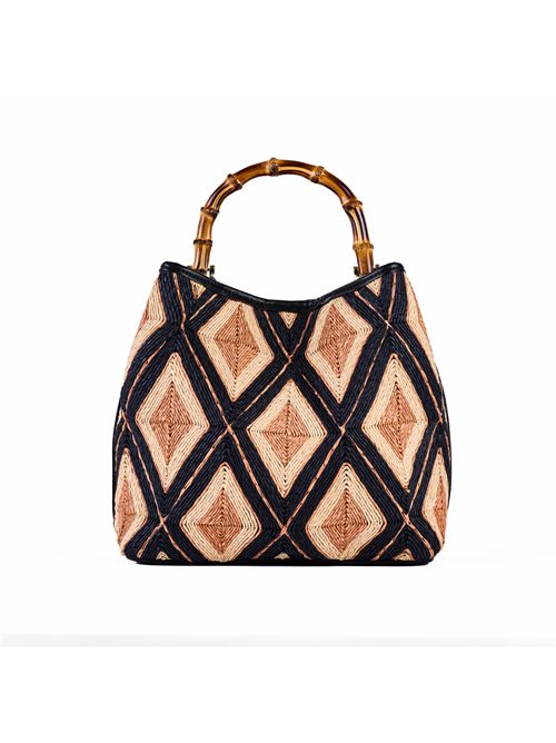 Borsa Cayos Diamond S04 Nero/Beige/Marrone viamailbag | CAYOS DIAMONDS04